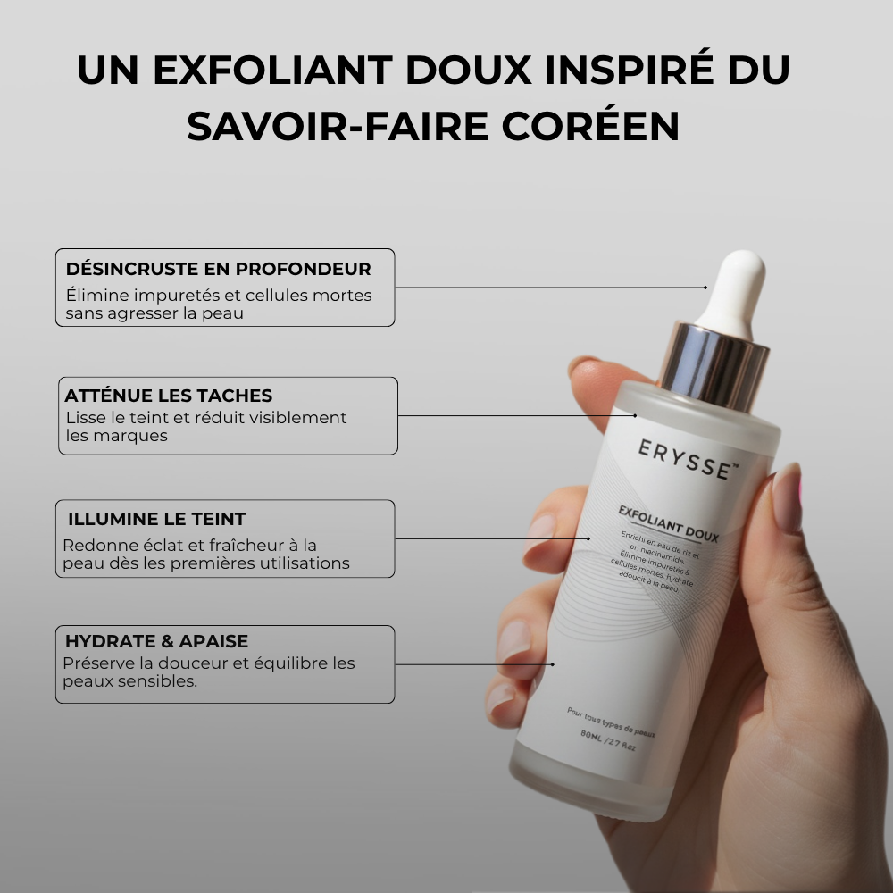 EXFOLIANT DOUX CORÉEN - PEAU NEUVE EN 3 MINUTES